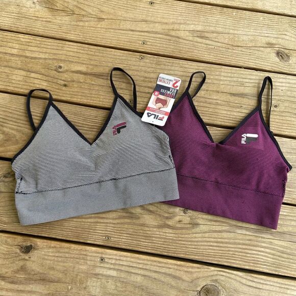 NEW FILA Comfort & Performance Seamless Bras Extreme Comfort Stretch  Medium - Picture 1 of 4